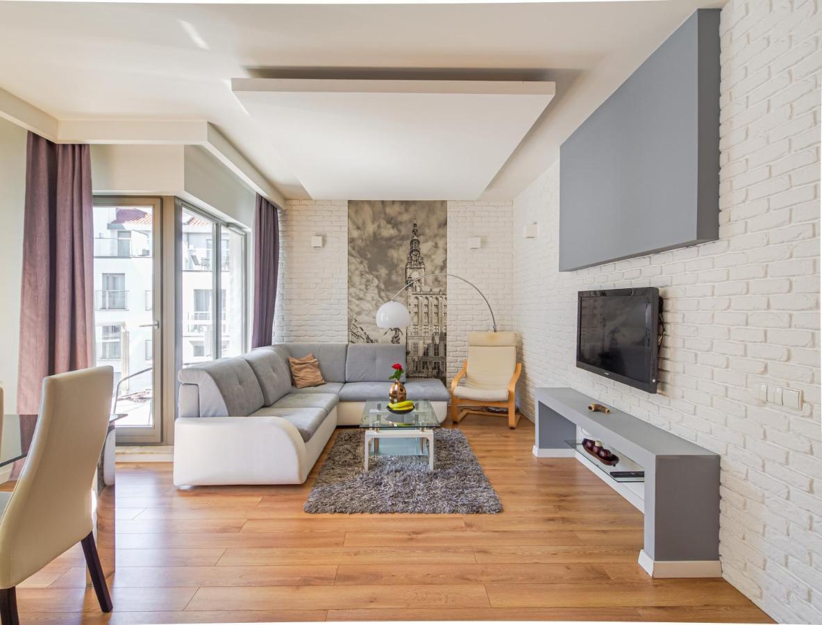 Waterlane Gray-Gdansk Apartamento Exterior foto